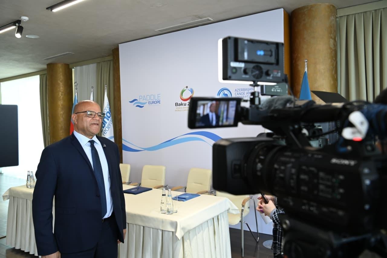 Azərbaycanda ilk dəfə Avropa Kanoe Assosiasiyasının ofisi açıldı - FOTOLAR